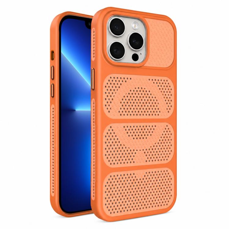 Custodia per telefono ibrida magnetica in PC e TPU con design a foro cavo per un raffreddamento ottimale., For iPhone 13 Pro, For iPhone 13, For iPhone 12, For iPhone 12 Pro Max