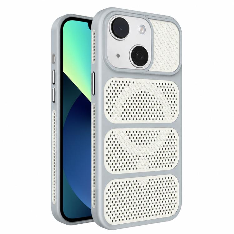 Custodia per telefono ibrida magnetica in PC e TPU con design a foro cavo per un raffreddamento ottimale., For iPhone 13 Pro, For iPhone 13, For iPhone 12, For iPhone 12 Pro Max