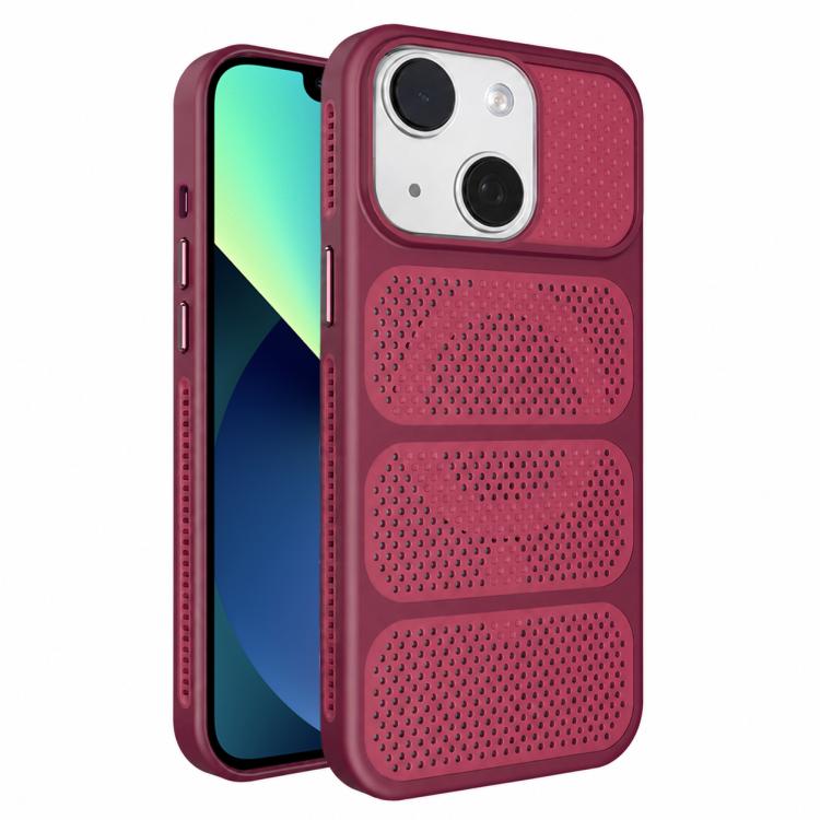 Custodia per telefono ibrida magnetica in PC e TPU con design a foro cavo per un raffreddamento ottimale., For iPhone 13 Pro, For iPhone 13, For iPhone 12, For iPhone 12 Pro Max