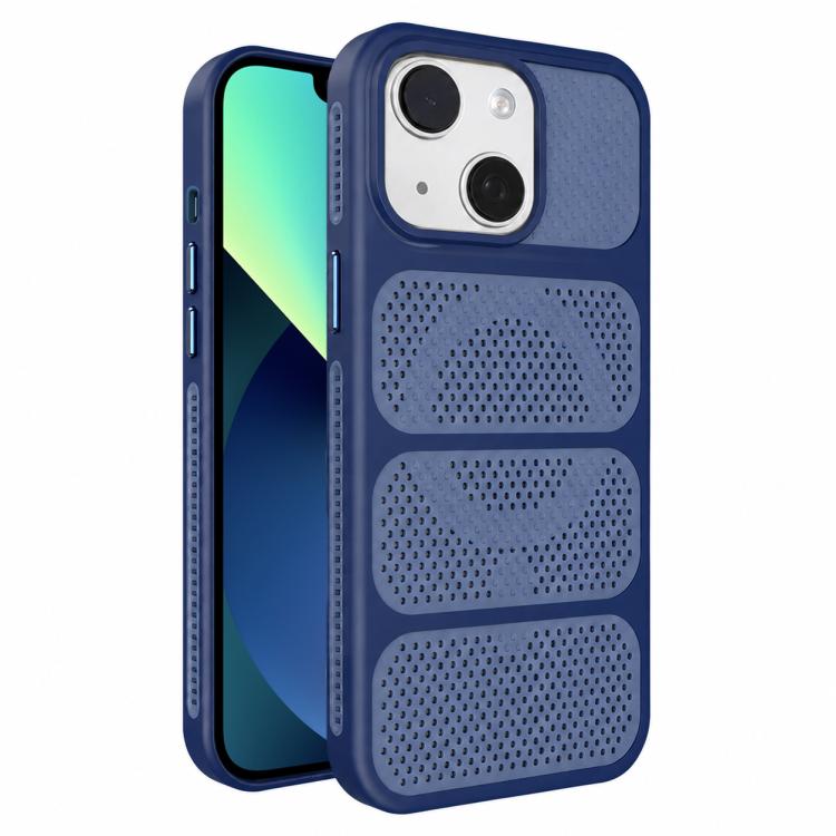 Custodia per telefono ibrida magnetica in PC e TPU con design a foro cavo per un raffreddamento ottimale., For iPhone 13 Pro, For iPhone 13, For iPhone 12, For iPhone 12 Pro Max