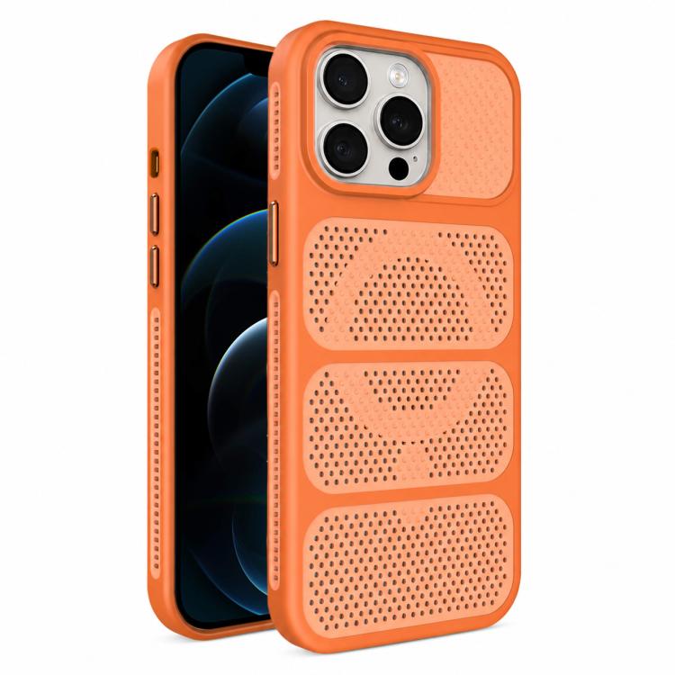 Custodia per telefono ibrida magnetica in PC e TPU con design a foro cavo per un raffreddamento ottimale., For iPhone 13 Pro, For iPhone 13, For iPhone 12, For iPhone 12 Pro Max