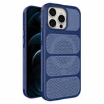 Custodia per telefono ibrida magnetica in PC e TPU con design a foro cavo per un raffreddamento ottimale., For iPhone 13 Pro, For iPhone 13, For iPhone 12, For iPhone 12 Pro Max