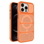 Custodia per telefono ibrida magnetica in PC e TPU con design a foro cavo per un raffreddamento ottimale., For iPhone 12 Pro