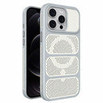 Custodia per telefono ibrida magnetica in PC e TPU con design a foro cavo per un raffreddamento ottimale., For iPhone 12 Pro