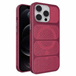 Custodia per telefono ibrida magnetica in PC e TPU con design a foro cavo per un raffreddamento ottimale., For iPhone 12 Pro
