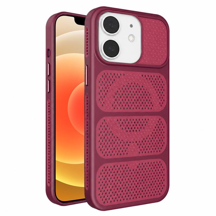 Custodia per telefono ibrida magnetica in PC e TPU con design a foro cavo per un raffreddamento ottimale., For iPhone 13 Pro, For iPhone 13, For iPhone 12, For iPhone 12 Pro Max