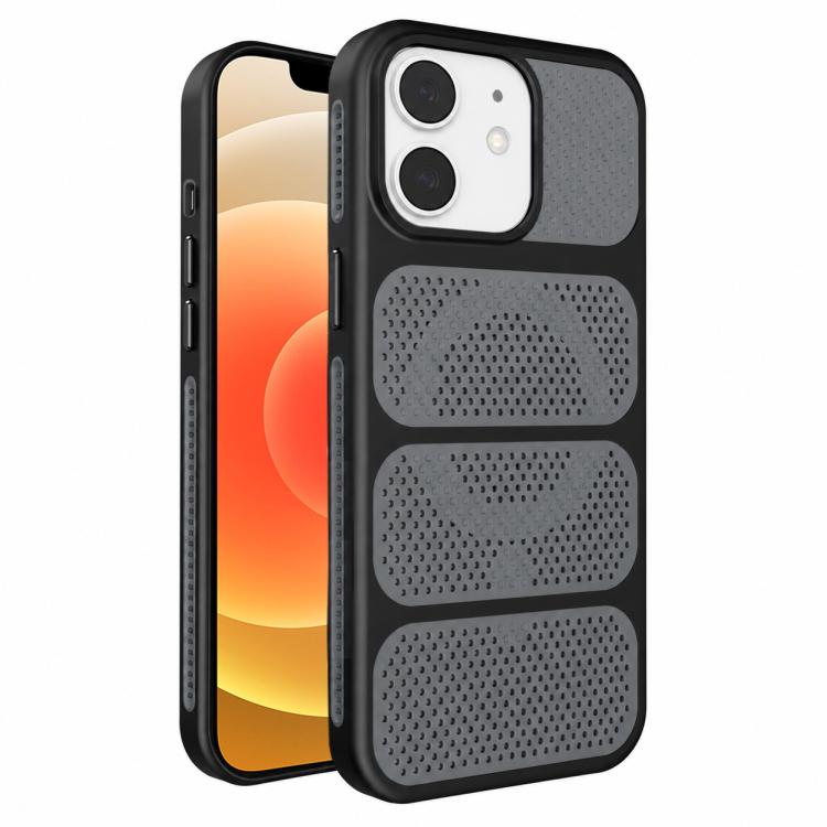 Custodia per telefono ibrida magnetica in PC e TPU con design a foro cavo per un raffreddamento ottimale., For iPhone 13 Pro, For iPhone 13, For iPhone 12, For iPhone 12 Pro Max