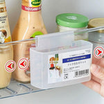 Organizer laterale per frigorifero a parete, contenitore per rifiuti da tavolo.