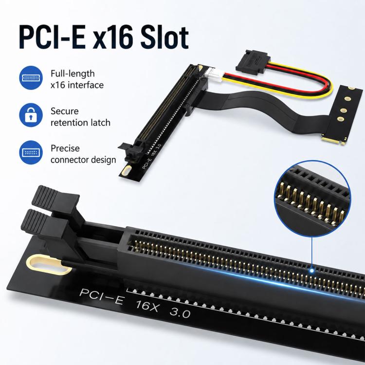 Cavo adattatore da SSD M2 NVMe a PCI-E 16X