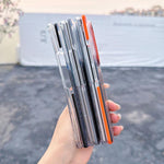 Custodia per telefono MagSafe con texture in fibra di carbonio bicolore., For Samsung Galaxy Z Fold7