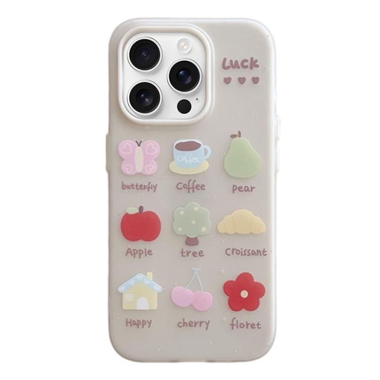 Custodia per telefono antiurto con design satinato 3 in 1, For iPhone 16 Pro Max, For iPhone 16 Pro, For iPhone 16
