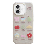 Custodia per telefono antiurto con design satinato 3 in 1, For iPhone 16 Pro Max, For iPhone 16 Pro, For iPhone 16