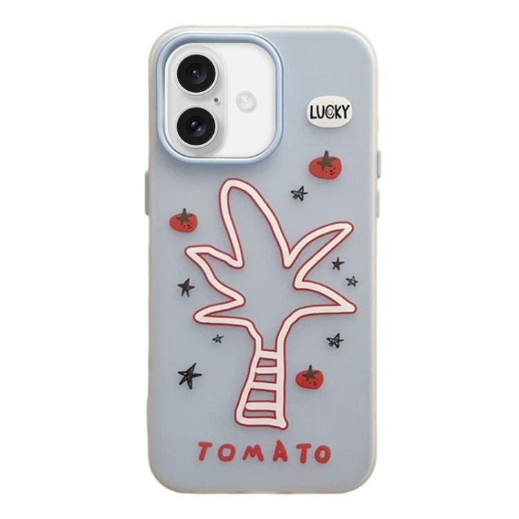 Custodia per telefono antiurto con design satinato 3 in 1, For iPhone 16 Pro Max, For iPhone 16 Pro, For iPhone 16