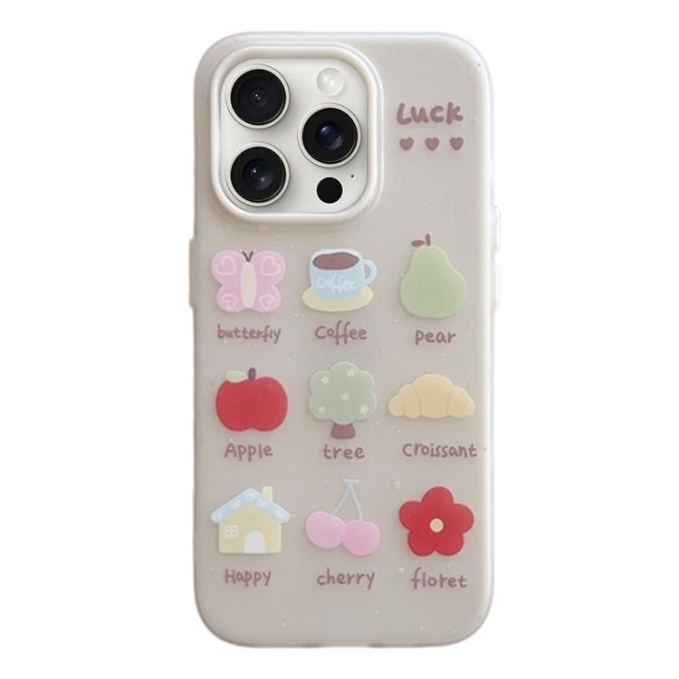 Custodia per telefono antiurto con design satinato 3 in 1, For iPhone 15 Pro Max, For iPhone 15 Pro, For iPhone 15