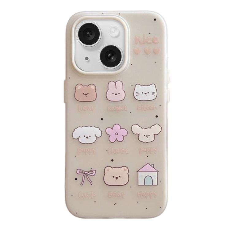 Custodia per telefono antiurto con design satinato 3 in 1, For iPhone 15 Pro Max, For iPhone 15 Pro, For iPhone 15