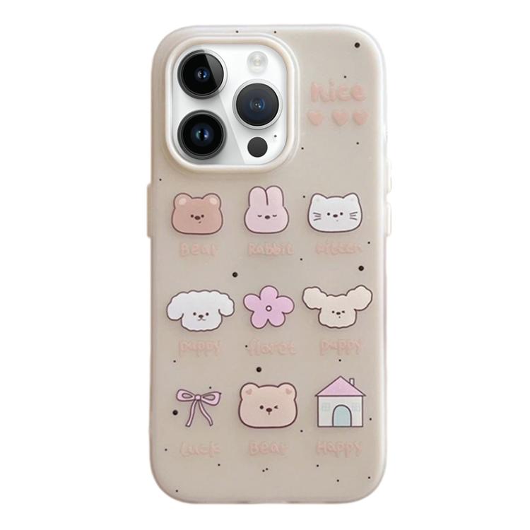 Custodia per telefono antiurto con design satinato 3 in 1, For iPhone 14, For iPhone 14 Pro, For iPhone 14 Pro Max
