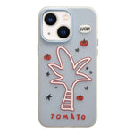 Custodia per telefono antiurto con design satinato 3 in 1, For iPhone 13