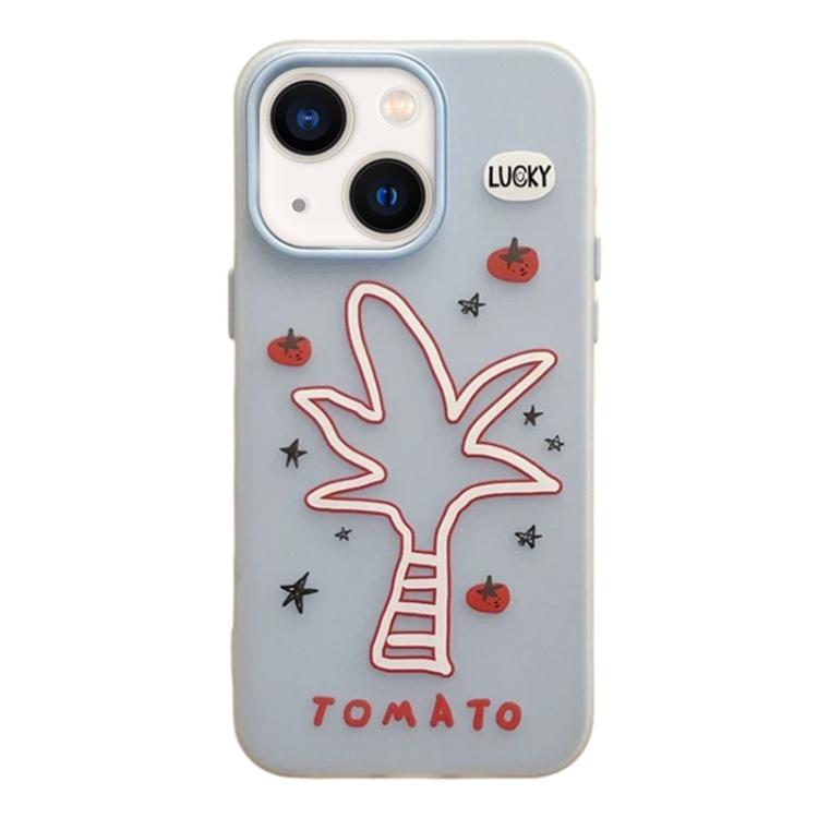 Custodia per telefono antiurto con design satinato 3 in 1, For iPhone 13