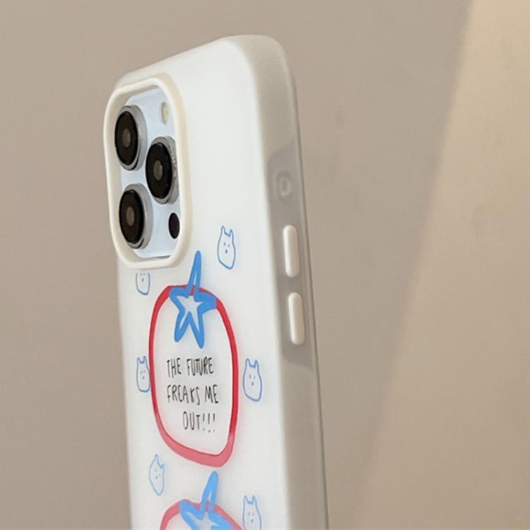 Custodia per telefono antiurto con design satinato 3 in 1, For iPhone 13