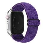 Cinturino in nylon tinta unita per Apple Watch Series 6 e SE e 5 e 4 40 mm / 3 e 2 e 1 38 mm, For Apple Watch Series 7 41mm / 6 & SE & 5 & 4 40mm / 3 & 2 & 1 38mm
