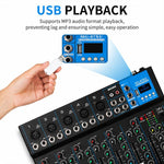 MG-04 Mixer professionale multifunzione a 4 canali con Bluetooth per streaming live e registrazione, EU Plug, UK Plug, US Plug