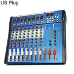 Mixer professionale Bluetooth a 8 canali CT-8 con scheda audio USB, EU Plug, UK Plug, US Plug