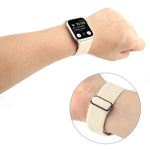 Cinturino in nylon tinta unita per Apple Watch Series 6 e SE e 5 e 4 44 mm / 3 e 2 e 1 42 mm, For Apple Watch Series 7 45mm / 6 & SE & 5 & 4 44mm / 3 & 2 & 1 42mm