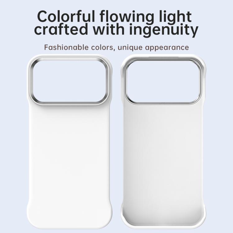 Custodia per telefono ultra sottile senza cornice in TPU + PET + PC antiurto., For iPhone 17 Pro Max, For iPhone 17 Pro, For iPhone 17