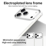 Custodia per telefono ultra sottile senza cornice in TPU + PET + PC antiurto., For iPhone 17 Pro Max, For iPhone 17 Pro, For iPhone 17