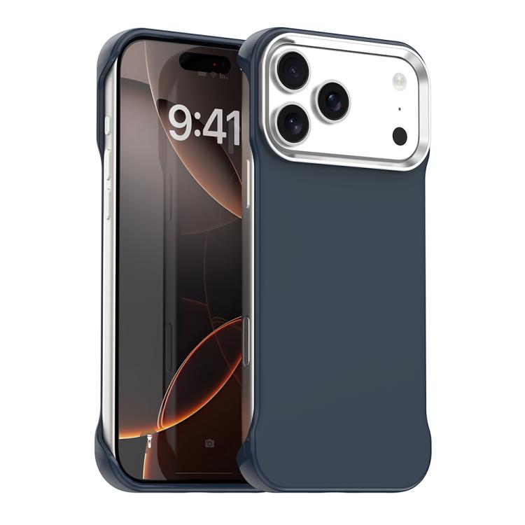 Custodia per telefono ultra sottile senza cornice in TPU + PET + PC antiurto., For iPhone 17 Pro Max, For iPhone 17 Pro, For iPhone 17