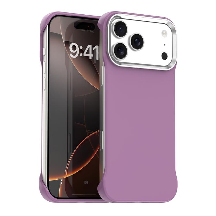 Custodia per telefono ultra sottile senza cornice in TPU + PET + PC antiurto., For iPhone 17 Pro Max, For iPhone 17 Pro, For iPhone 17