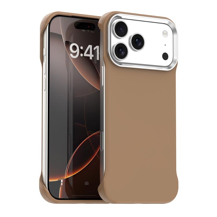 Custodia per telefono ultra sottile senza cornice in TPU + PET + PC antiurto., For iPhone 17 Pro Max, For iPhone 17 Pro, For iPhone 17