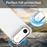 Custodia per telefono ultra sottile senza cornice in TPU + PET + PC antiurto., For iPhone Air, For iPhone 16 Pro Max, For iPhone 16 Pro