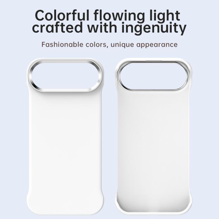 Custodia per telefono ultra sottile senza cornice in TPU + PET + PC antiurto., For iPhone Air, For iPhone 16 Pro Max, For iPhone 16 Pro
