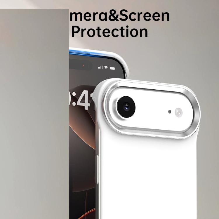 Custodia per telefono ultra sottile senza cornice in TPU + PET + PC antiurto., For iPhone Air, For iPhone 16 Pro Max, For iPhone 16 Pro