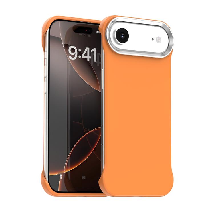 Custodia per telefono ultra sottile senza cornice in TPU + PET + PC antiurto., For iPhone Air, For iPhone 16 Pro Max, For iPhone 16 Pro
