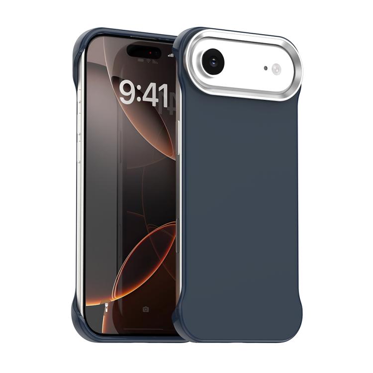 Custodia per telefono ultra sottile senza cornice in TPU + PET + PC antiurto., For iPhone Air, For iPhone 16 Pro Max, For iPhone 16 Pro