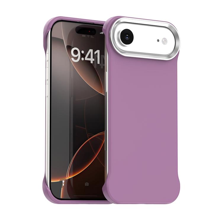 Custodia per telefono ultra sottile senza cornice in TPU + PET + PC antiurto., For iPhone Air, For iPhone 16 Pro Max, For iPhone 16 Pro
