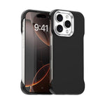 Custodia per telefono ultra sottile senza cornice in TPU + PET + PC antiurto., For iPhone Air, For iPhone 16 Pro Max, For iPhone 16 Pro