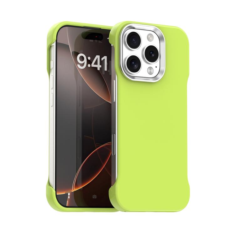 Custodia per telefono ultra sottile senza cornice in TPU + PET + PC antiurto., For iPhone Air, For iPhone 16 Pro Max, For iPhone 16 Pro