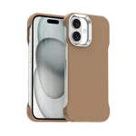 Custodia per telefono ultra sottile senza cornice in TPU + PET + PC antiurto., For iPhone 16 Plus, For iPhone 16, For iPhone 15 Pro Max
