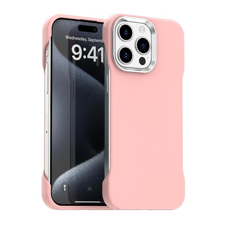 Custodia per telefono ultra sottile senza cornice in TPU + PET + PC antiurto., For iPhone 16 Plus, For iPhone 16, For iPhone 15 Pro Max
