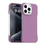 Custodia per telefono ultra sottile senza cornice in TPU + PET + PC antiurto., For iPhone 16 Plus, For iPhone 16, For iPhone 15 Pro Max