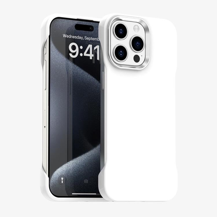 Custodia per telefono ultra sottile senza cornice in TPU + PET + PC antiurto., For iPhone 15 Pro, For iPhone 15 Plus, For iPhone 15
