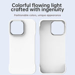 Custodia per telefono ultra sottile senza cornice in TPU + PET + PC antiurto., For iPhone 15 Pro, For iPhone 15 Plus, For iPhone 15