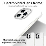 Custodia per telefono ultra sottile senza cornice in TPU + PET + PC antiurto., For iPhone 15 Pro, For iPhone 15 Plus, For iPhone 15