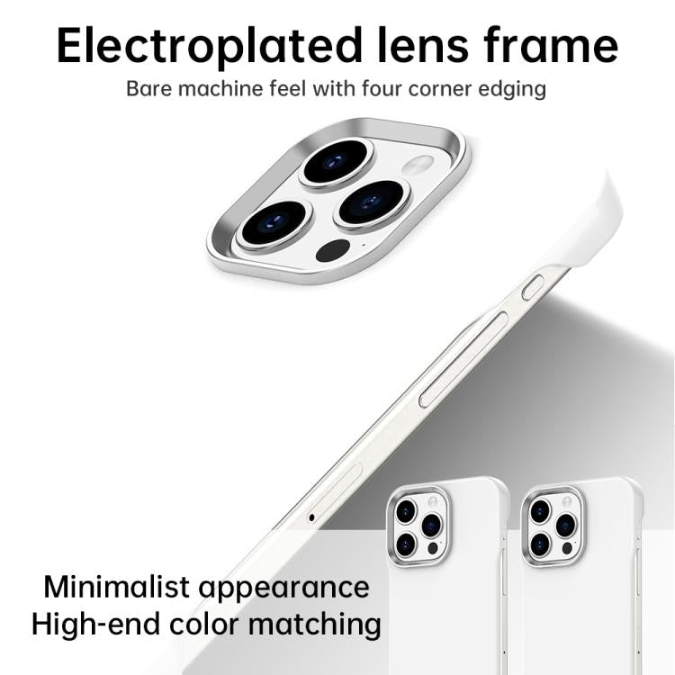 Custodia per telefono ultra sottile senza cornice in TPU + PET + PC antiurto., For iPhone 15 Pro, For iPhone 15 Plus, For iPhone 15