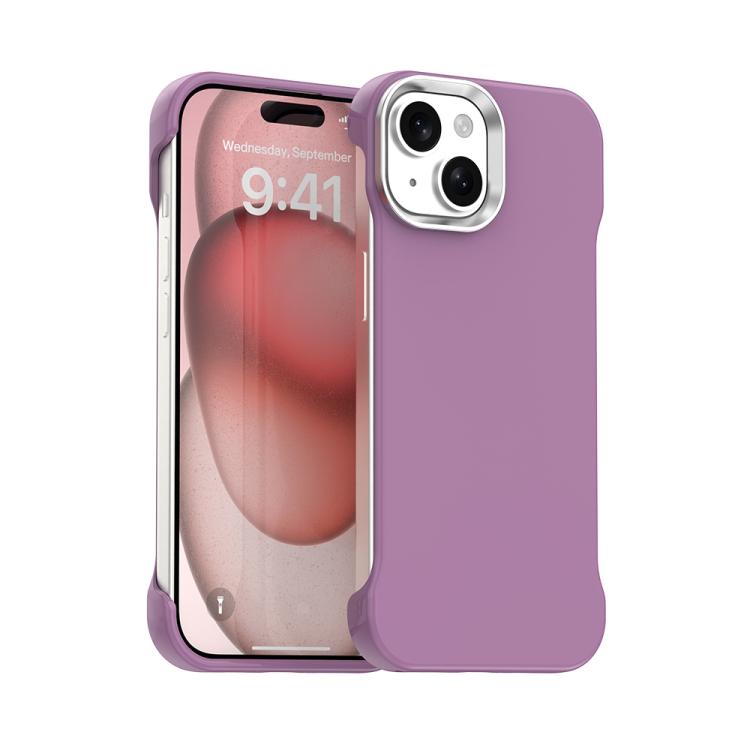Custodia per telefono ultra sottile senza cornice in TPU + PET + PC antiurto., For iPhone 15 Pro, For iPhone 15 Plus, For iPhone 15