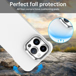 Custodia per telefono ultra sottile senza cornice in TPU + PET + PC antiurto., For iPhone 14 Pro Max, For iPhone 13 Pro Max, For iPhone 13 Pro