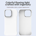 Custodia per telefono ultra sottile senza cornice in TPU + PET + PC antiurto., For iPhone 14 Pro Max, For iPhone 13 Pro Max, For iPhone 13 Pro